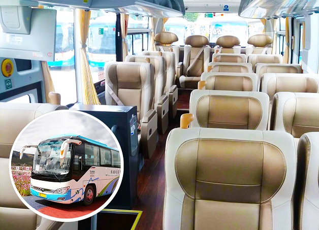 19座頭等艙航空座椅旅游車