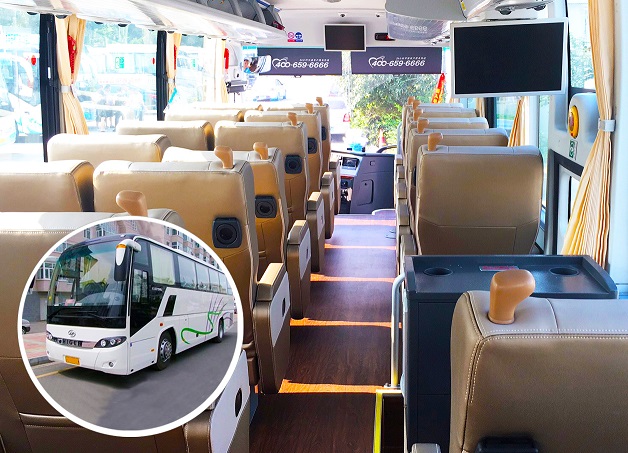26座頭等艙航空座椅旅游車