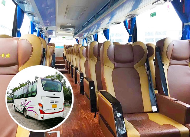 24座頭等艙航空座椅旅游車