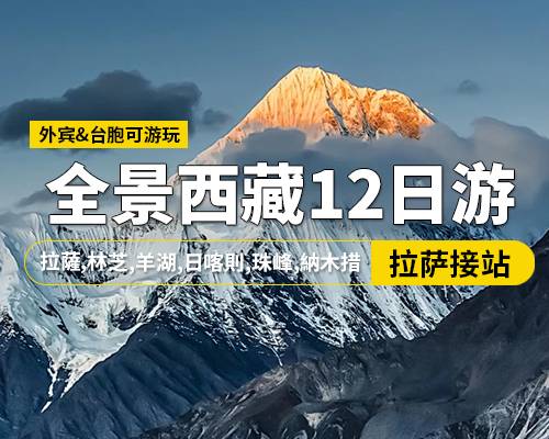 【全景西藏】拉薩接站，拉薩,林芝,羊湖,日喀則,珠峰,納木措,舒適小團12日遊